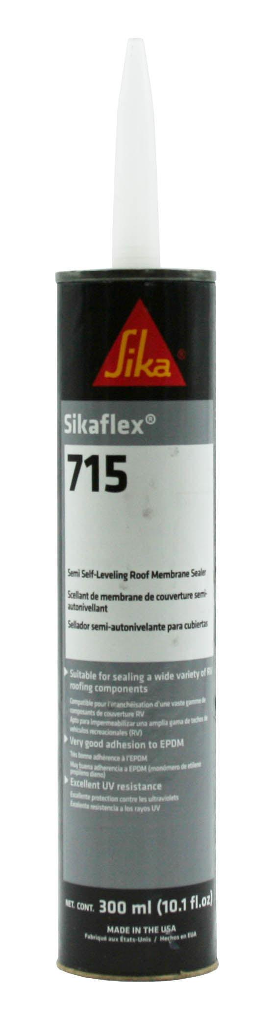 AP Products Roof Sealant, Sikaflex-715, White, 10.1 oz Cartridge - 017-187690