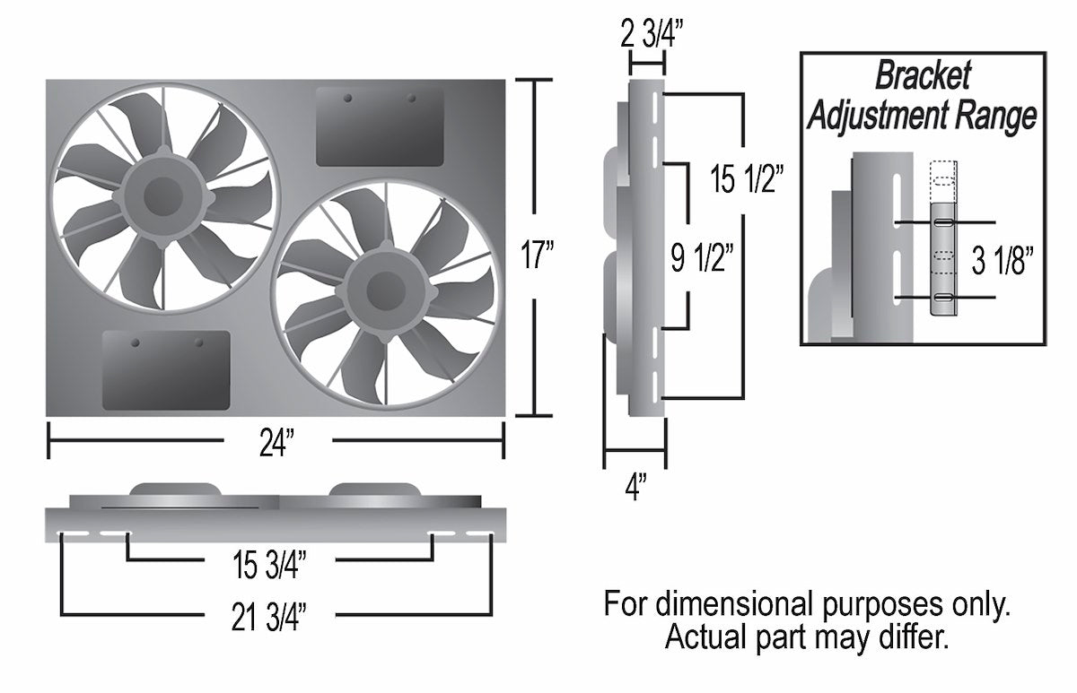 Derale Engine Cooling Fan Assembly 16833 product image 2