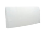 B&B Molders Wall Vent, 10-3/4 in Width x 4 in Height Cutout Dimension, Wind Tested To 190 Miles Per Hour, Polar White - 94278