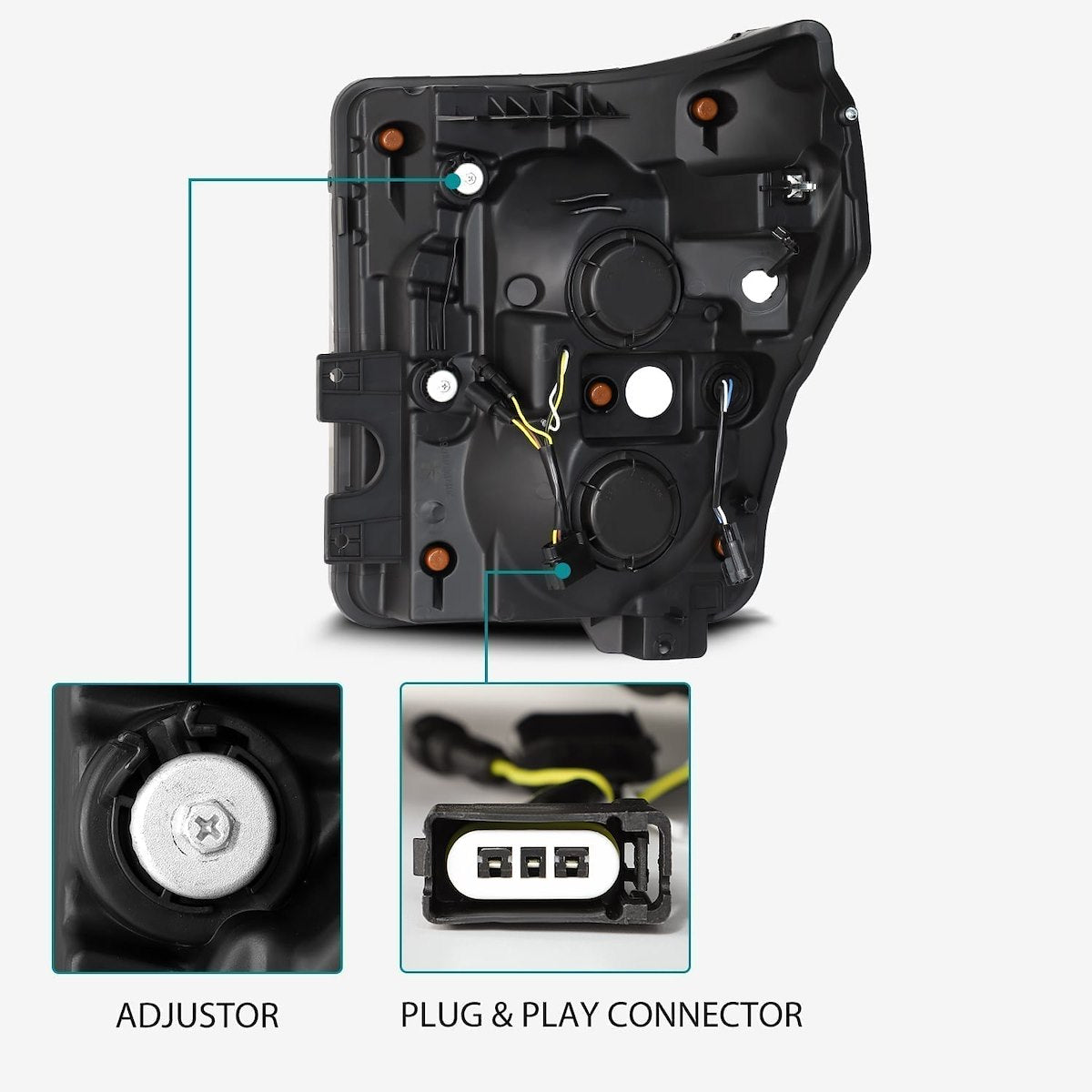 AlphaRex Headlight Assembly 880146 product image 2