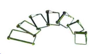 JR Products Trailer Coupler Safety Pin Clip, 1/4 in Diameter x 2 in Usable Length - 01291
