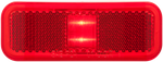 Optronics Clearance Light, MCL40 SERIES, LED, 4 in Length x 1-1/2 in Width x 15/16 in Depth - MCL40RBP