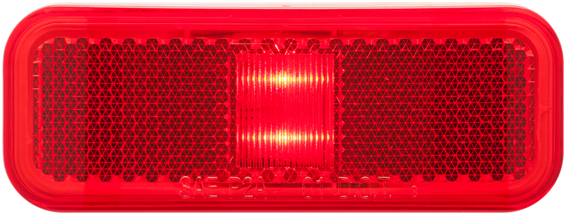 Optronics Clearance Light, MCL40 SERIES, LED, 4 in Length x 1-1/2 in Width x 15/16 in Depth - MCL40RBP