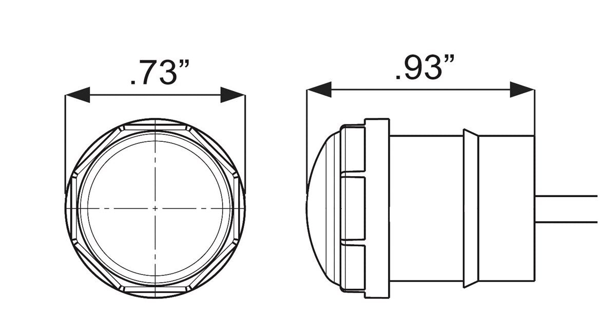 Optronics Trailer & Marker Lights MCL110RKBP product image 3