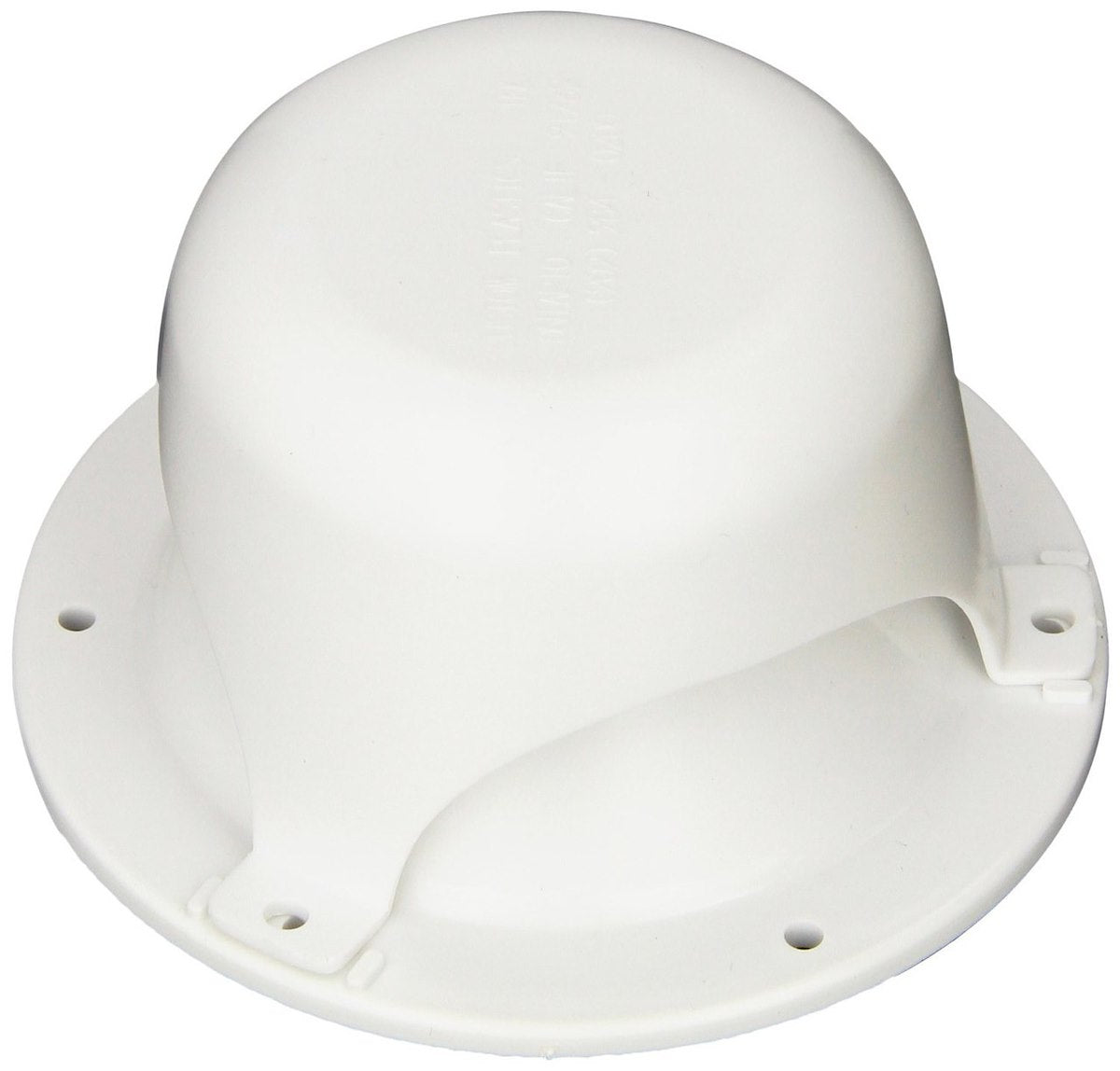 Icon Sewer Vent Cap, Fits 1-1/4 in To 1-1/2 in Vent Stacks, 5-1/2 in Diameter x 3 in Height, White - 12488