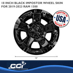 Coast2Coast Wheel Skins & Styled Wheel Covers IWCIMP451BLK product image 2