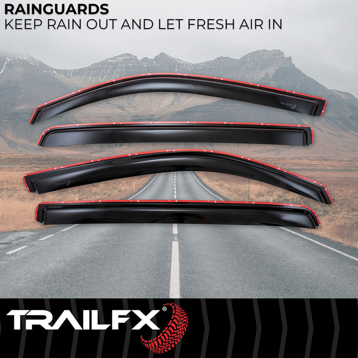 TrailFX Vent Visors 4818IC product image 2