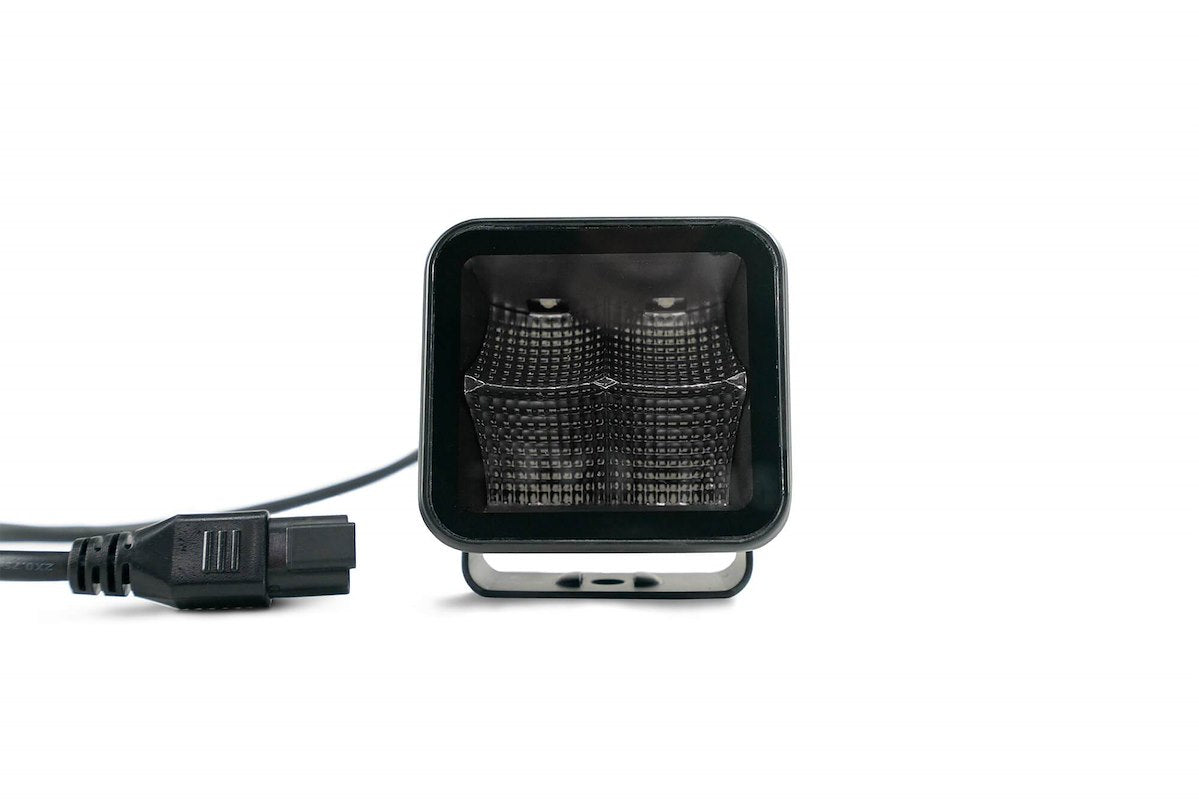 DV8 Offroad Driving/Fog Light, LED Bulb, OSRAM P9 LED, 3 in Square - BE3EW40W