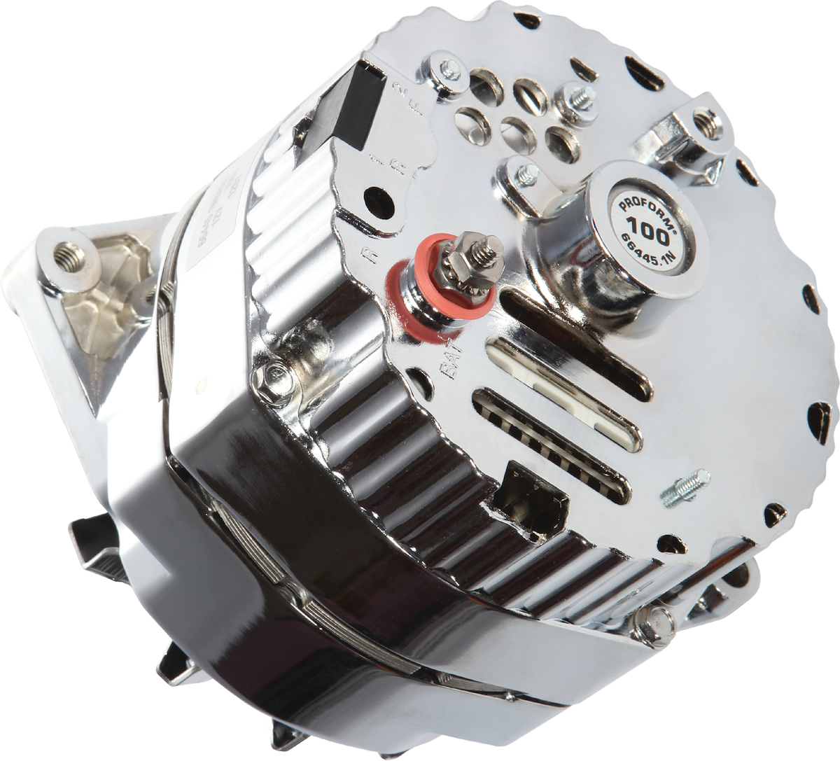 Proform Alternator/Generator, 100 amp, 1 Wire, Chrome - 66445.1N