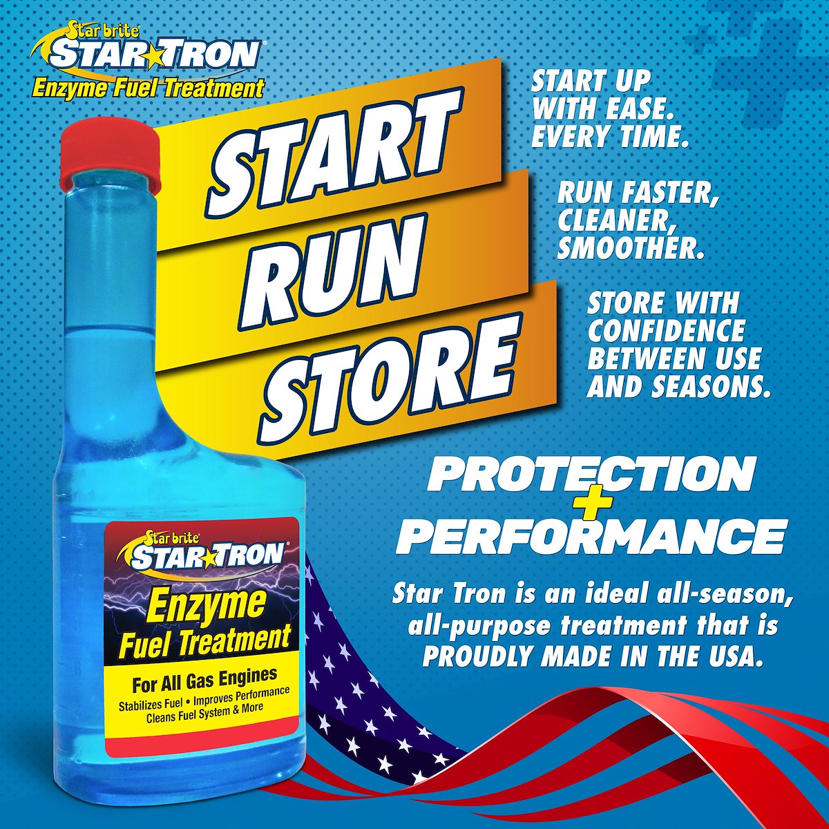 Star Brite Fuel Additive, Treats Up To 96 gal, 16 oz Bottle - 14316