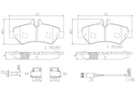 Brembo Brake Pads P50084N product image 4