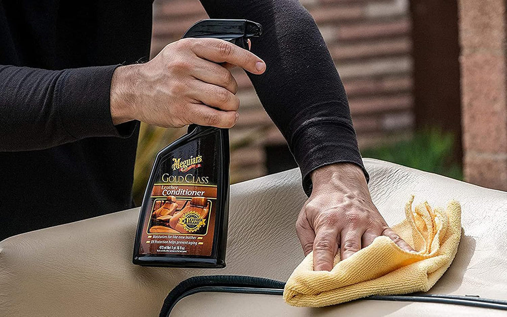 Meguiars Leather Conditioner, 16 oz Spray Bottle, Pack of 6 - G18616