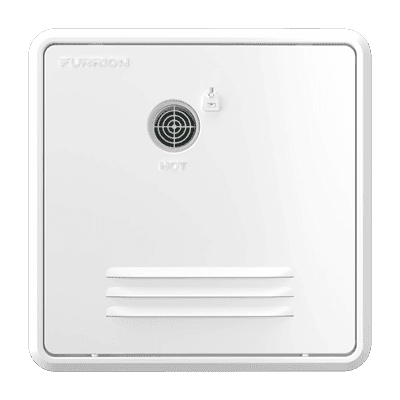 Furrion Water Heater Access Door, For Replacing Suburban Or Atwood 10 gal Water Heater Doors, White, Steel - FWH46EA-PS-AM