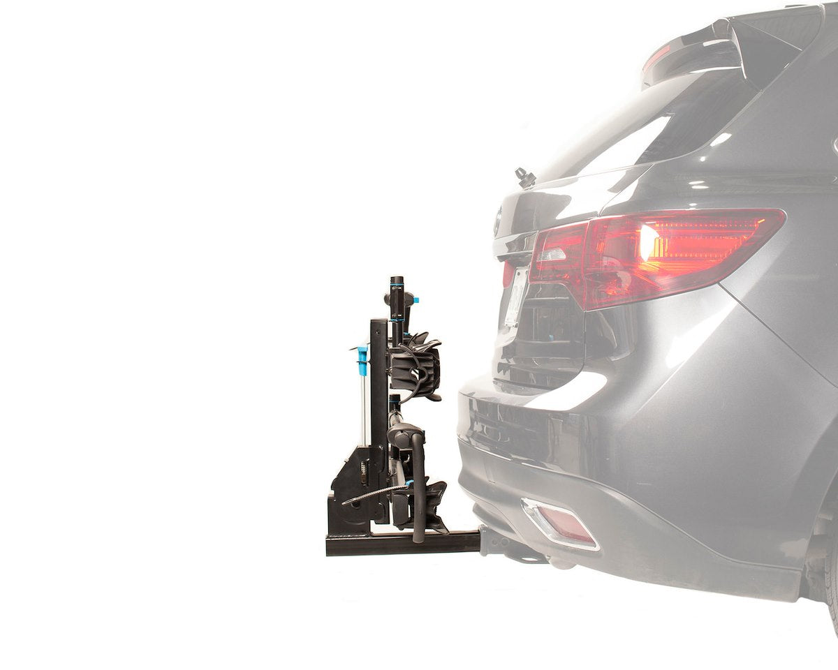 Rhino-Rack USA Bike Rack, 2 in Receiver Hitch Mount, Holds 2 Bikes, 120 lb Weight Capacity - 11415