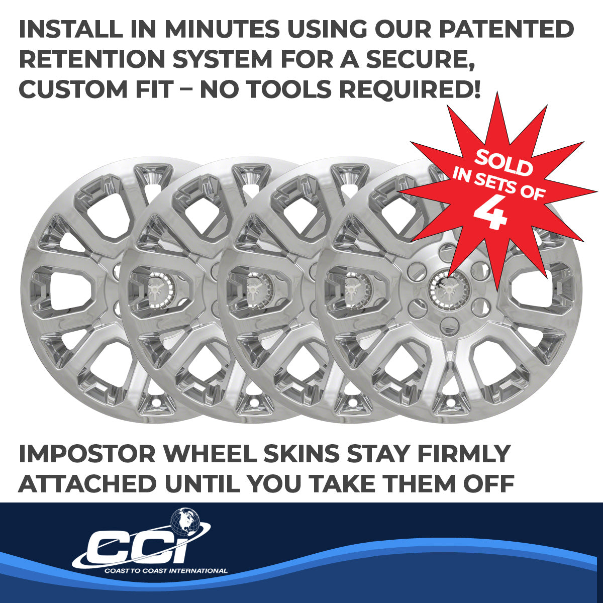 Coast2Coast Wheel Skins & Styled Wheel Covers IWCIMP404X product image 4
