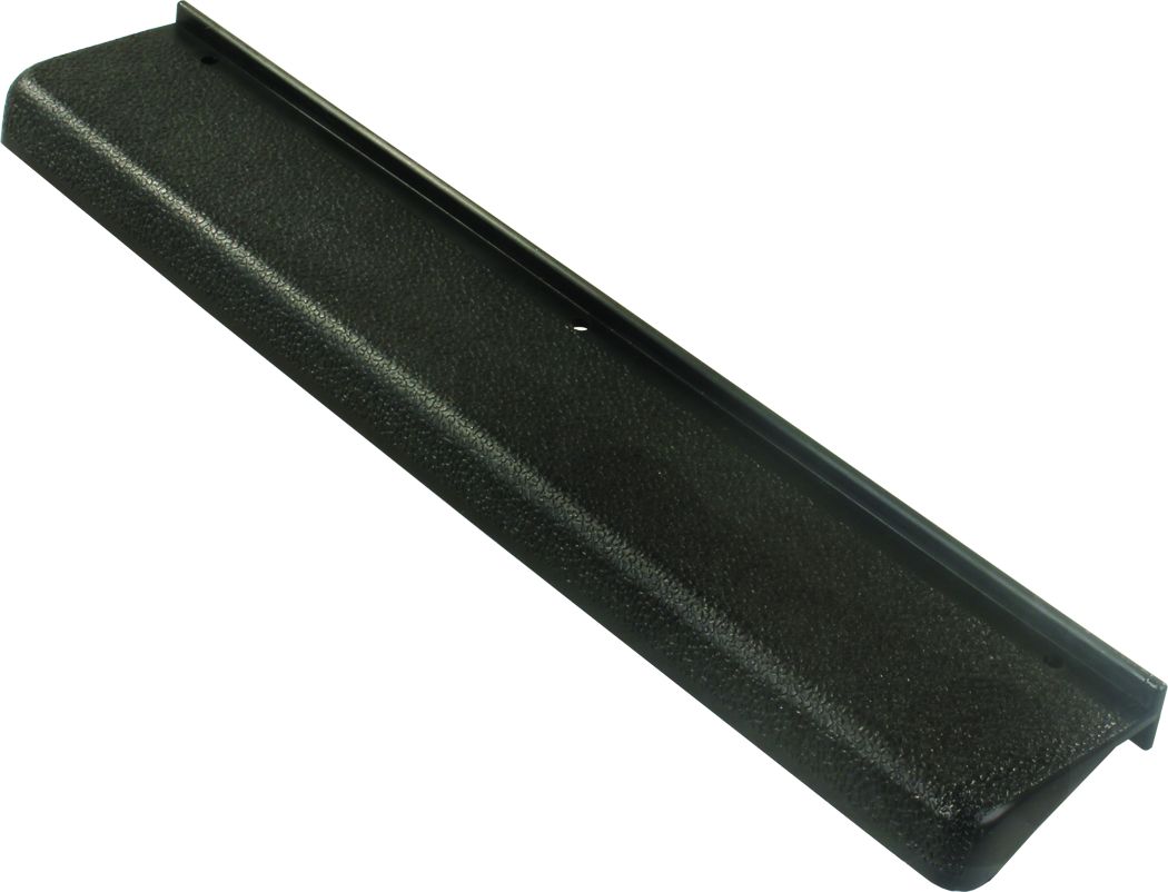 JR Products Screen Door Slide Stop, Replacement for 12 in wide screen openings, Black - 11145