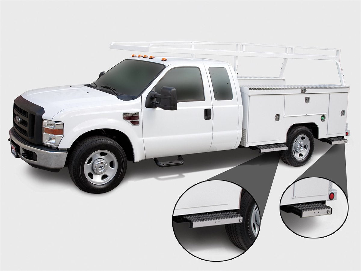 Carr Truck Step, Work Truck Series, 24 in Length, 500 lb Weight Capacity - 501020