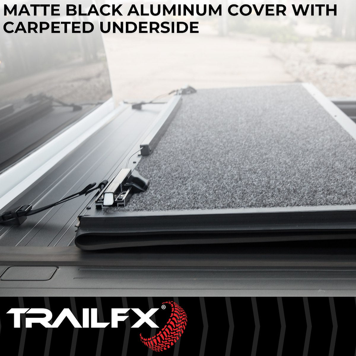 TrailFX Hard Folding Tonneau Covers TFX3710 product image 4