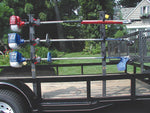 Rack-Em Tool Organizer, Holds 3 Landscape Trimmers, Black/Gray, Steel - RA-6