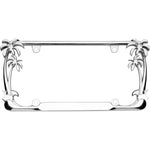 Cruiser License Plate Frame, Chrome Plated - 19003