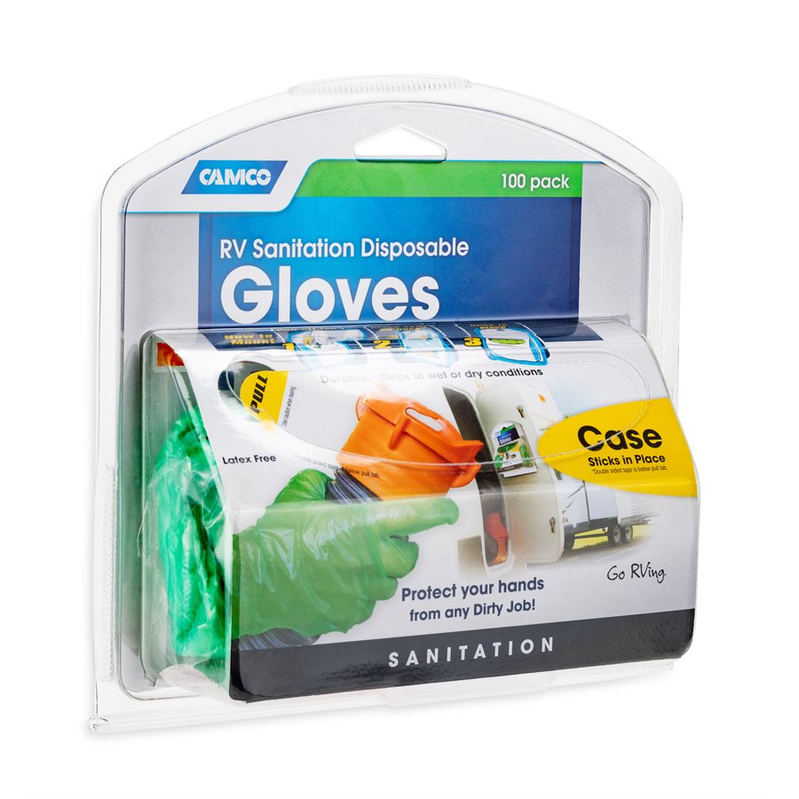 Camco Gloves, Package of 100, Pack of 100 - 40285