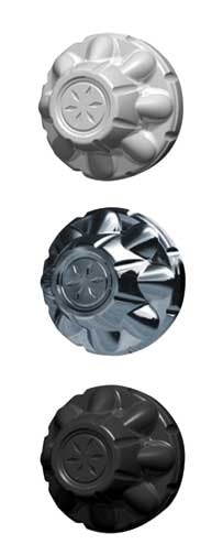 Dicor Corp. Trailer Hub Cover, 5 Lug, 4-1/2 in, Chrome Plated - TAC545-CC