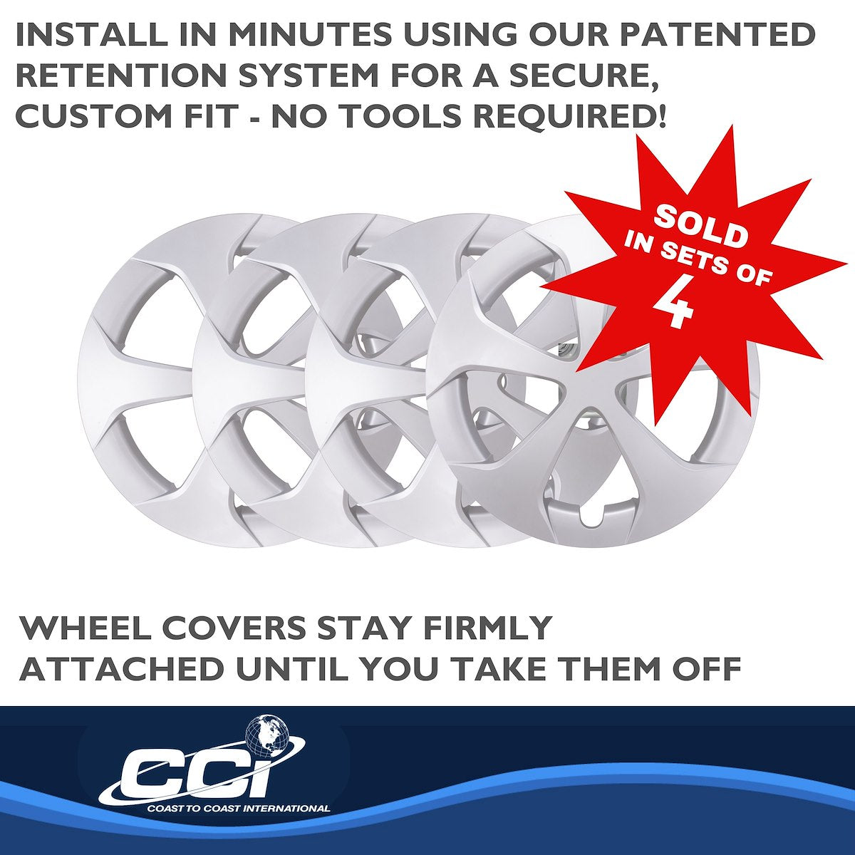 Coast2Coast Universal Wheel Covers IWC49815S product image 5