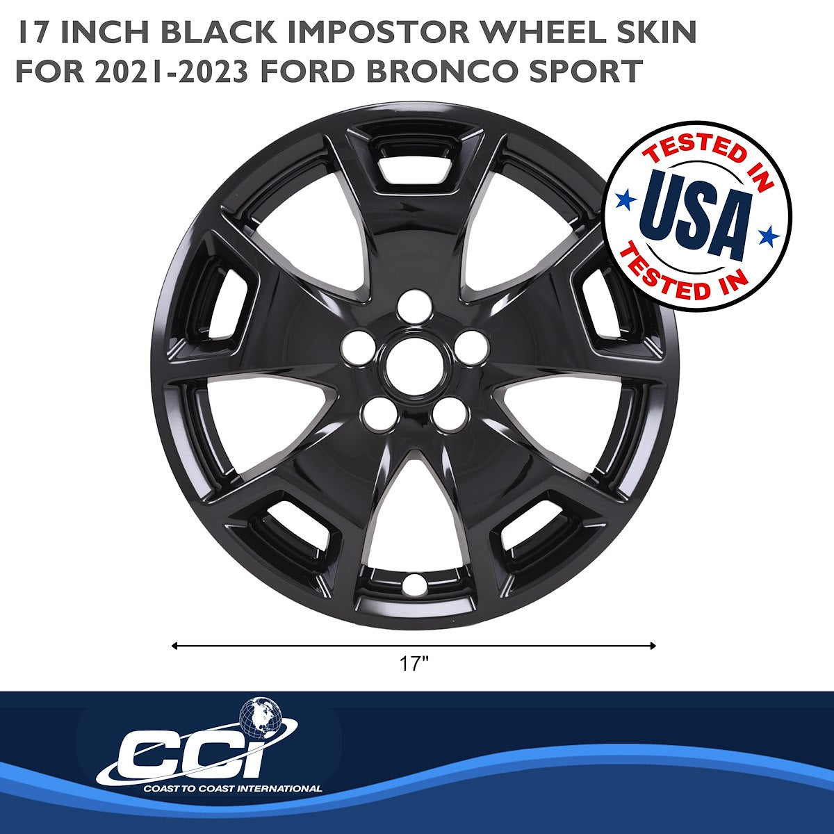 Coast2Coast Wheel Skins & Styled Wheel Covers IMP476BLK product image 3