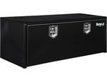 Buyers Products Tool Box, 1 Recessed Drop Door, Black, Steel - 1702310