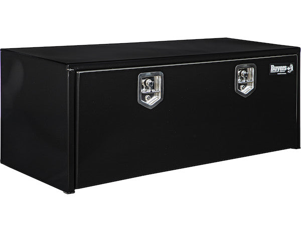 Buyers Products Tool Box, 1 Recessed Drop Door, Black, Steel - 1702310
