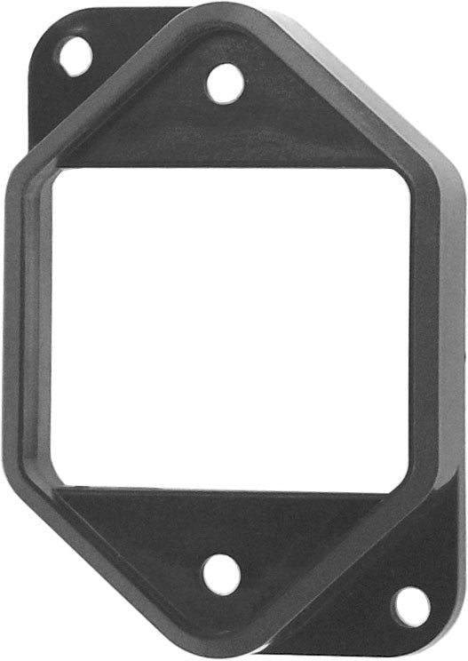 Blue Sea Circuit Breaker Mount Adapter, 285 Series, For 285 Series/185 Series Panel Mount Circuit Breakers, 2.44 in Width x 3.31 in Height - 7098-BSS