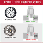 Coyote Wheel Accessories Lug Nut, 9/16 in x 18 Thread Size, 60 degree Conical Bulge, 1.90 in Overall Length, Box Of 25 - 301167