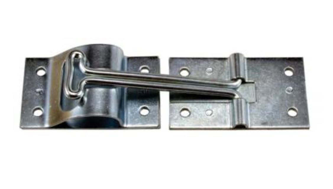 JR Products Door Catch, 6 in Length, Steel - 10505