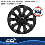 Coast2Coast Universal Wheel Covers IWC52116BLK product image 3