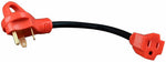 Valterra Power Cord Adapter, 30 amp Male To 15 amp Female, 30 amp, 12 in Dog Bone - A10-3015