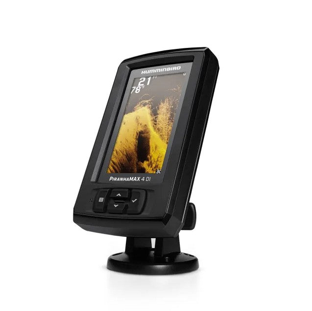 Humminbird Fish Finder, PiranhaMax 4, 4.3 in LCD Display, 272 x 480 Pixels Resolution - 410160-1