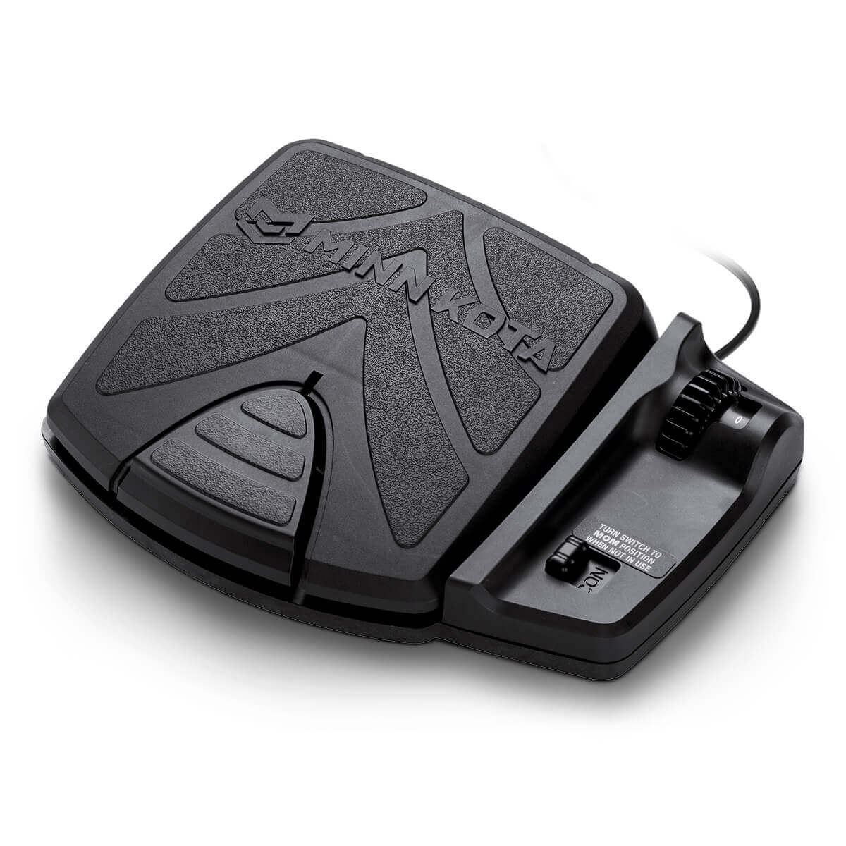 Minn Kota Trolling Motor Foot Switch, 0 degree Tilt Angle, Black - 1866070