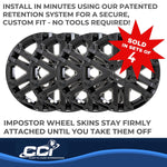 Coast2Coast Wheel Skins & Styled Wheel Covers IWCIMP505BLK product image 5