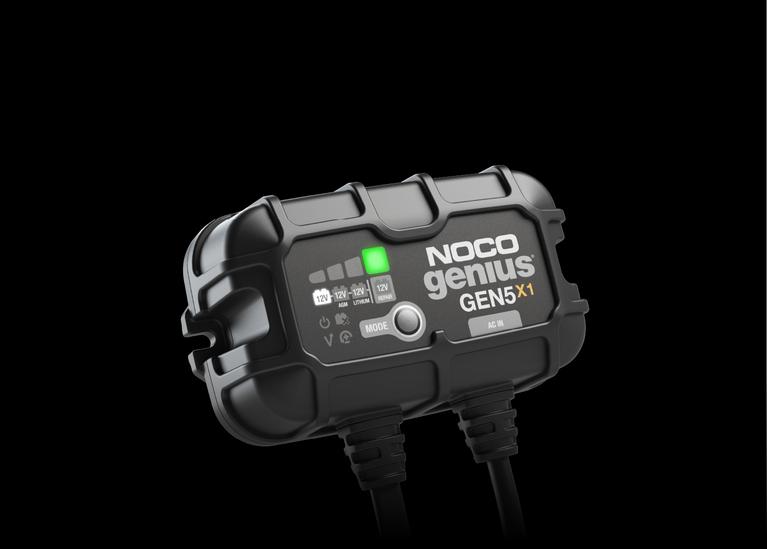 NOCO Battery Charger, For 12 V Batteries, 1 Bank Onboard Charger, 120 To 240 V AC/50 To 60 Hz - GEN5X1