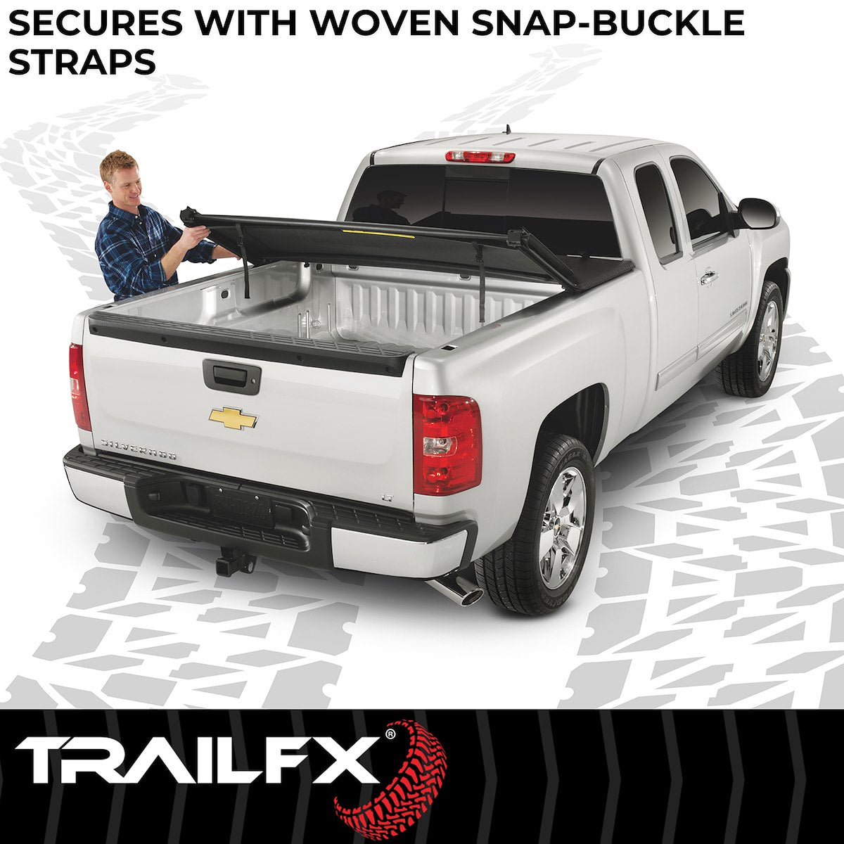 TrailFX Soft Folding Tonneau Covers TFX3320 product image 6