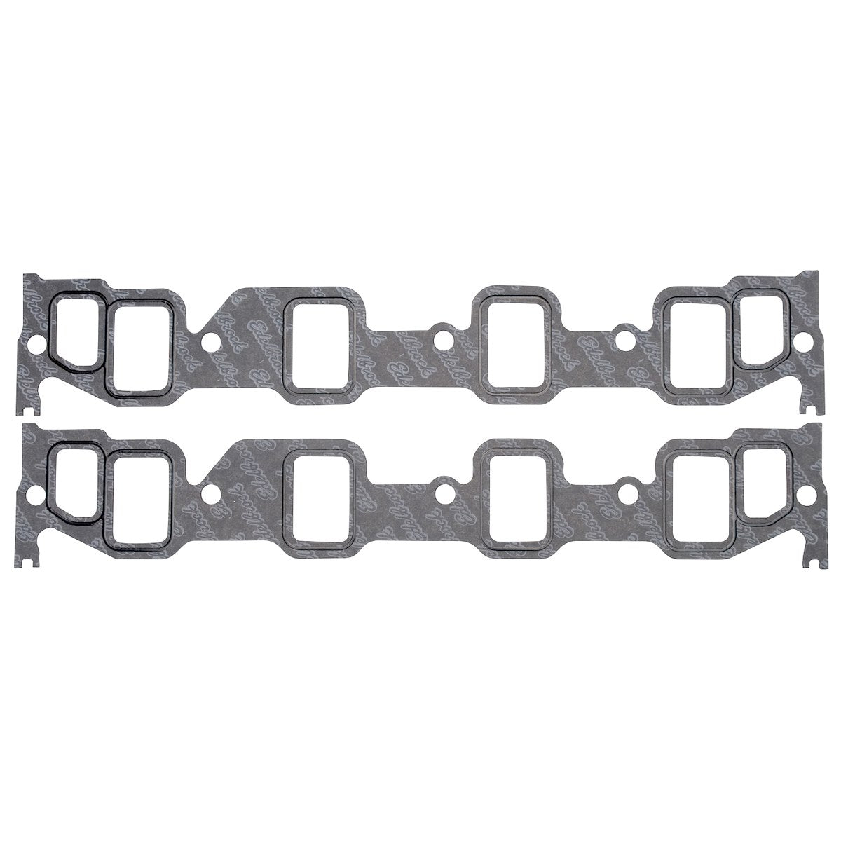 Edelbrock Intake Manifold Gasket, 1.40 in x 2.10 in, 0.060 in Thick, Set Of 2 - 7224