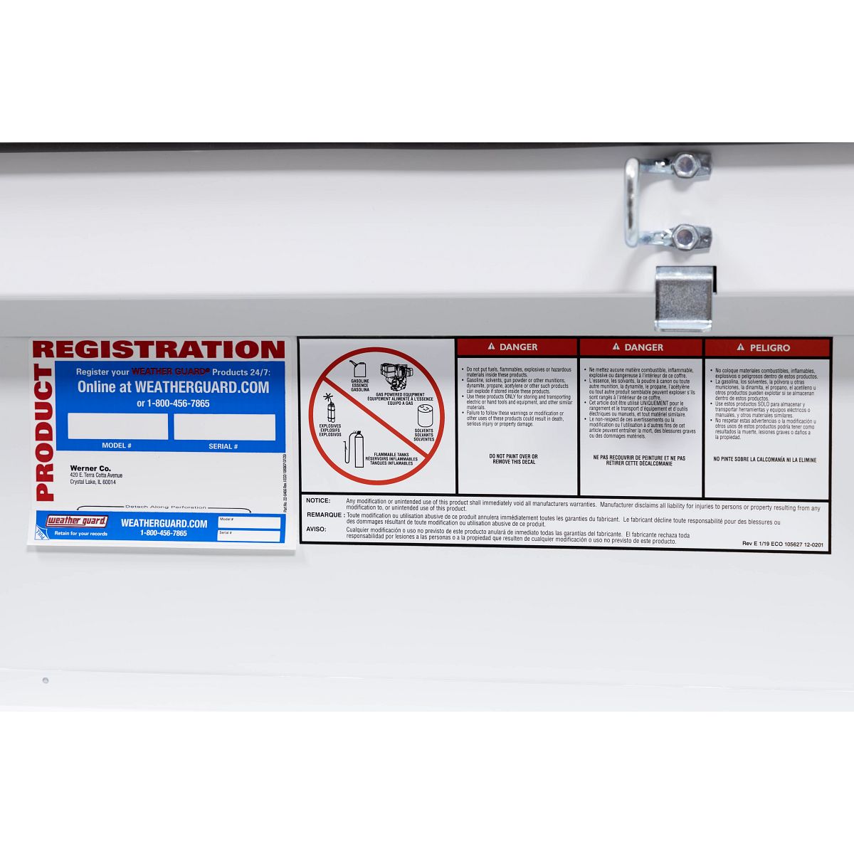 Weather Guard Truck Toolboxes & Side Boxes 120-3-04 product image 11