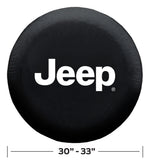 Plasticolor Spare Tire Cover, Fits 30 in To 33 in Diameter, Black - 000793R01