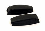 JR Products Door Catch, Black, Set Of 2 - 10224