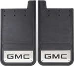 Plasticolor Mud Flap, GMC Logo With Stainless Steel Insert, Set Of 2 - 001842R01