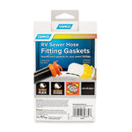 Camco Sewer Hose Connector Gasket, Set of 2 - 39834