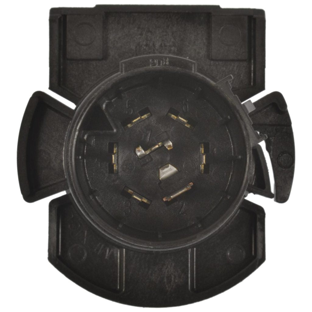 Pollak Trailer Wiring Connector, 7 Way Blade, Black - 7WB-109V