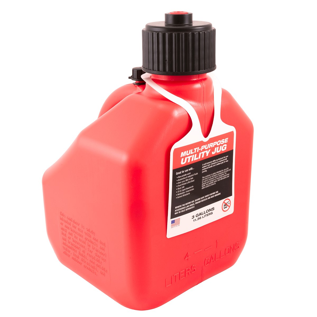 SpeedFX Liquid Storage Container, Red, 3 gal Capacity - 8730