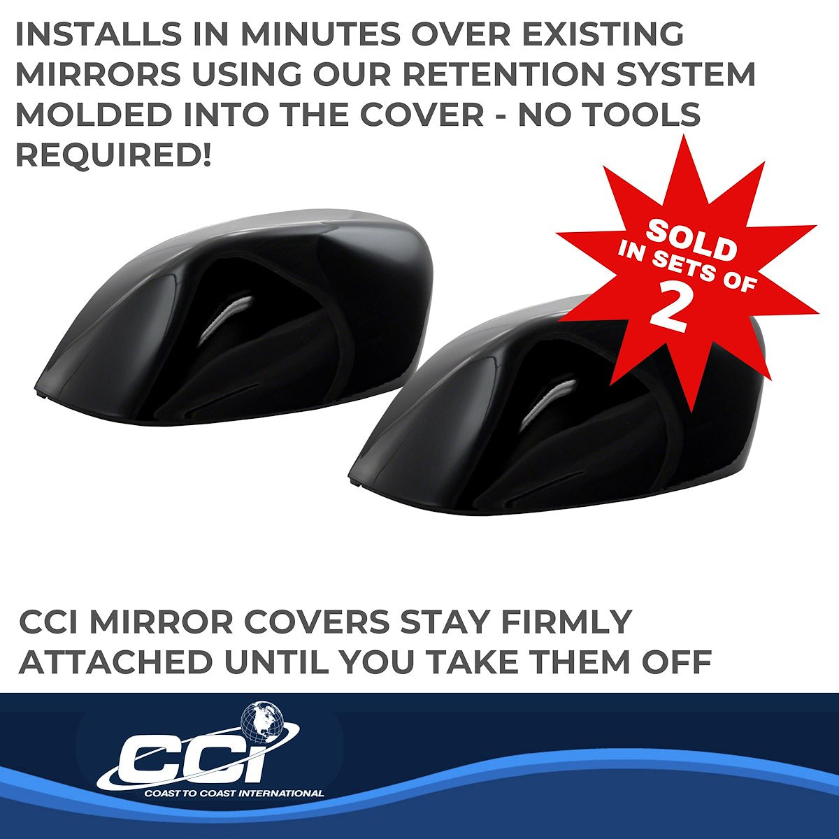 Coast2Coast Mirror Covers MC67532RBK product image 3