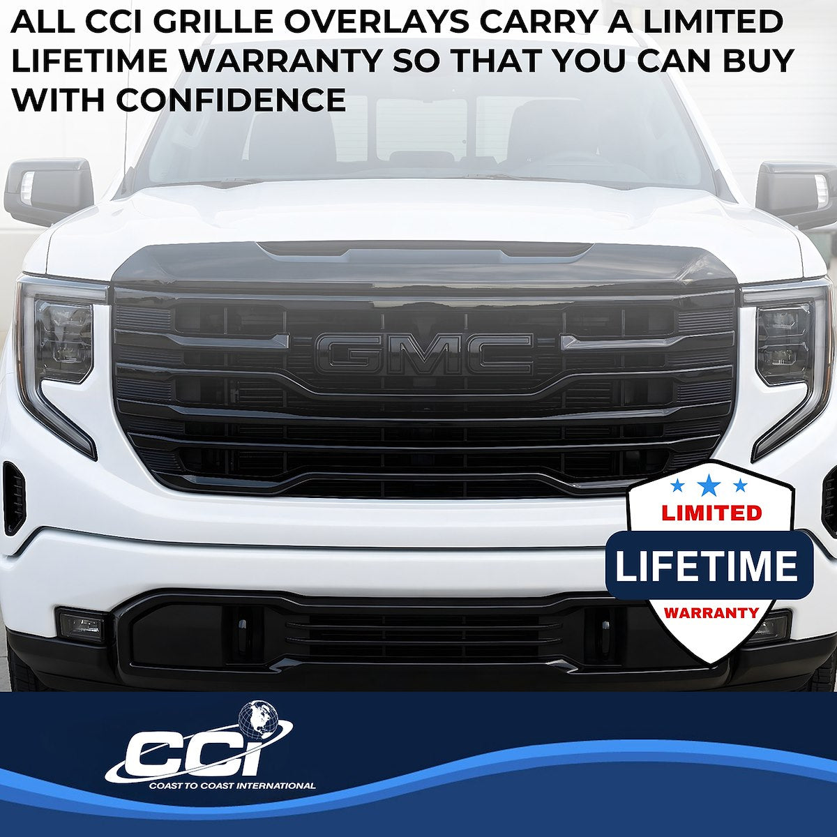 Coast2Coast Grille Overlays GI205BLK product image 3